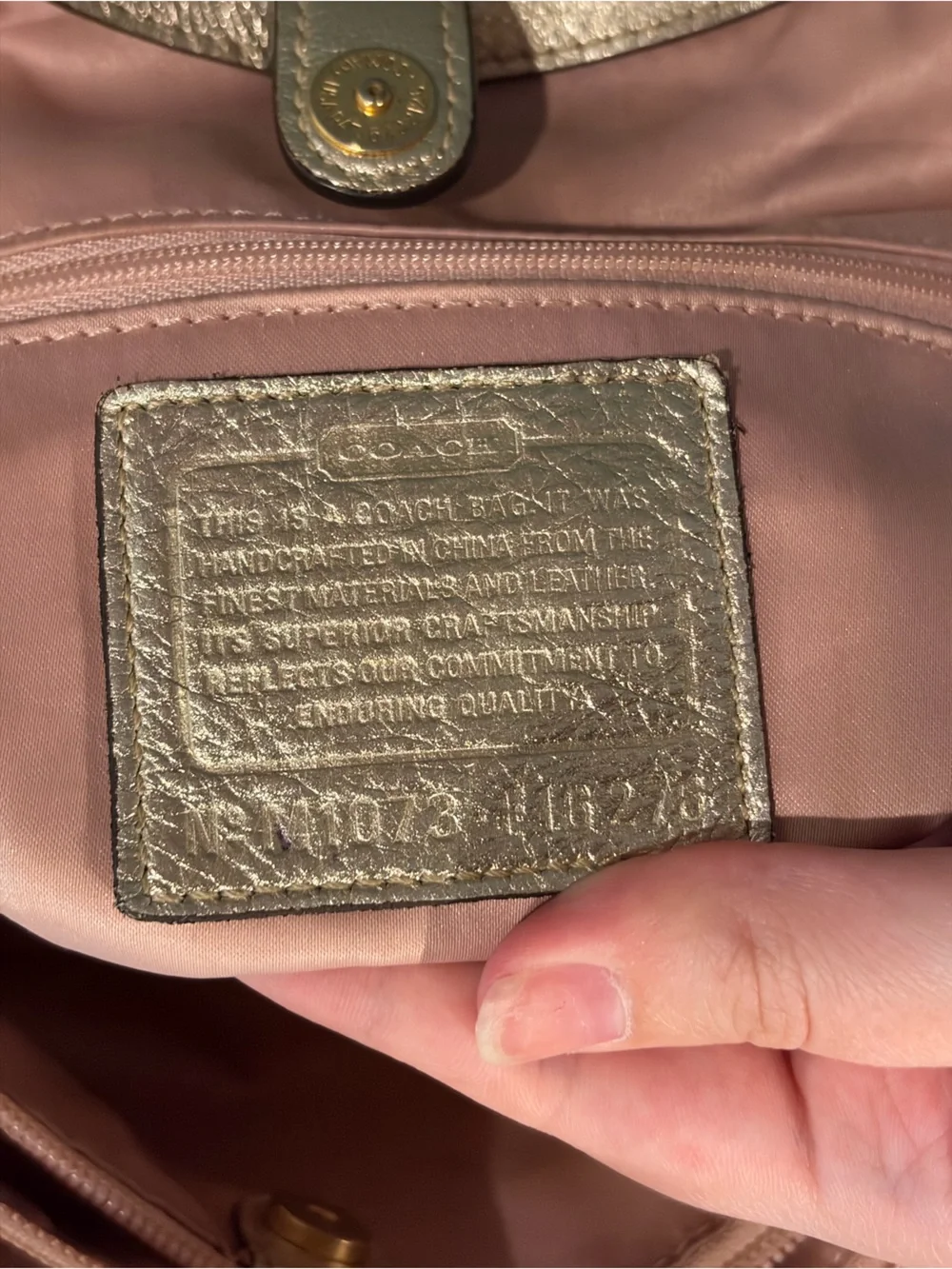 🛑 Coach Bleecker with Floral Appliqués - F16276
